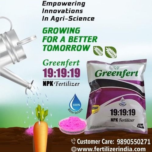 NPK 19:19:19 100 % Water Soluble Fertilizer