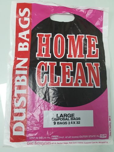 Clean City Biodegradable Garbage BagsDustbin Bags Large Size  24x30  inches  Pack of 2 60 Bags 30 Bags Per Pack Black Color  Amazonin  Home  Kitchen