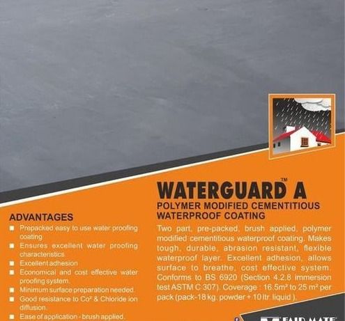 Waterguard A Waterproofing Admixture Chemical Name: Brushbond