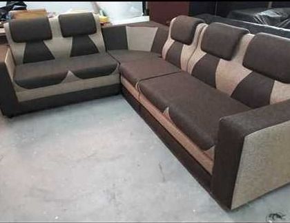 5 Seater L Shape Sofa No Assembly Required