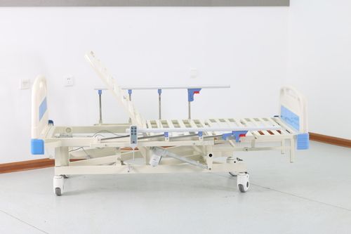 White Electric Hospital Bed With 5 Functions