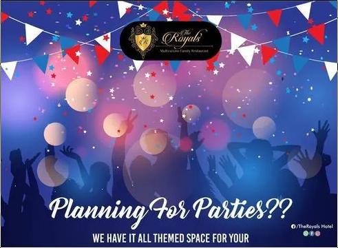 Parties Management services By The Royals