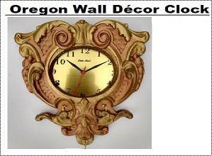 Oregon Wall Decor Clock