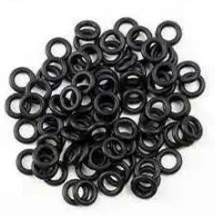 Black Rubber O Ring Medium: Oil