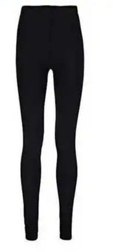 Any Skin Friendly Ladies Black Cotton Leggings 