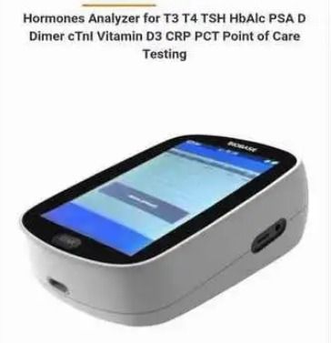 Fully Automatic Immunoassay Hormones Analyzer For T3 T4 Tsh Machine Weight: 6  Kilograms (Kg)