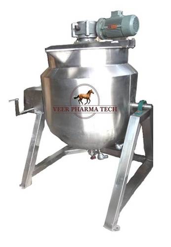 Strong Construction Kettle Machine Capacity: Customized Kg/Hr