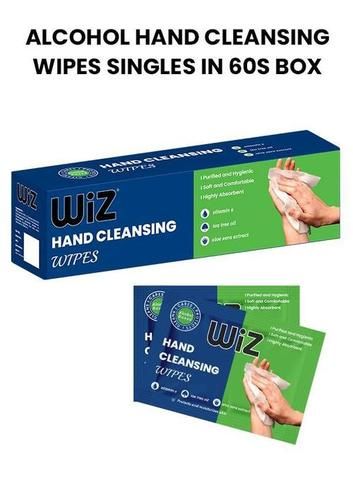Soft Touch Hand Cleansing Wet Wipes (Pack of 1 x 60 Wipes)