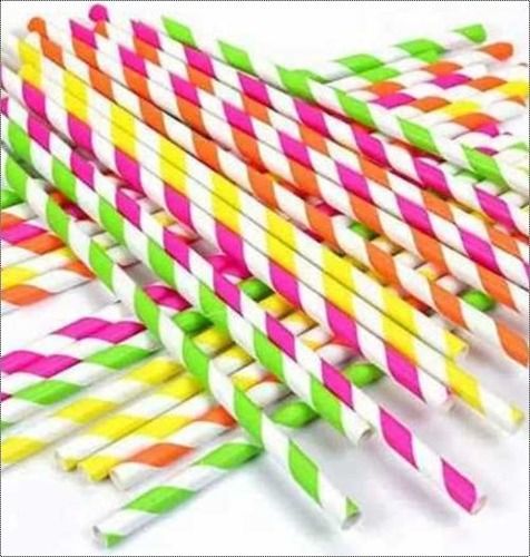 Disposable Printed Plastic Straw