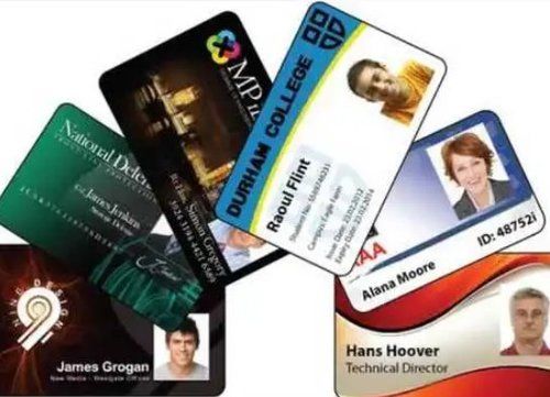 White Id Cards For Office