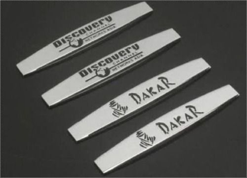 Glossy Pure Metal Sticker