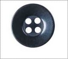 Plastic Black Color Coat Button