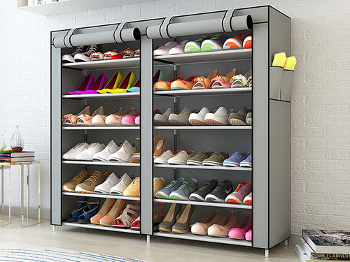 Non Woven Shoe Rack Home Furniture