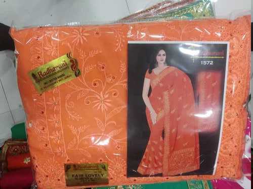 Ladies Designer Working Saree