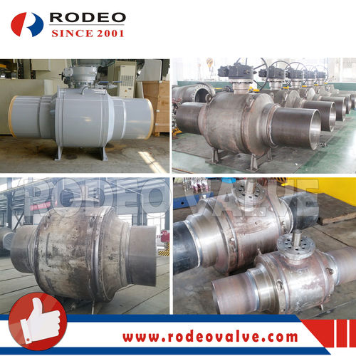 Fully-Welded With Transition Pipe Carbon Steel Ball Valve