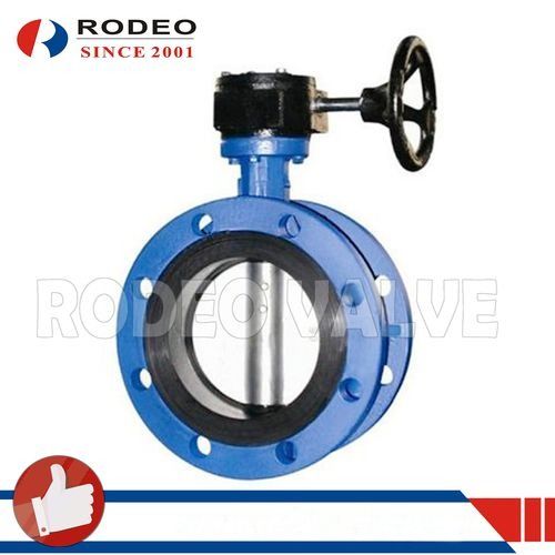 Rubber Sealed Concentric Butterfly Valve Port Size: 2-48"