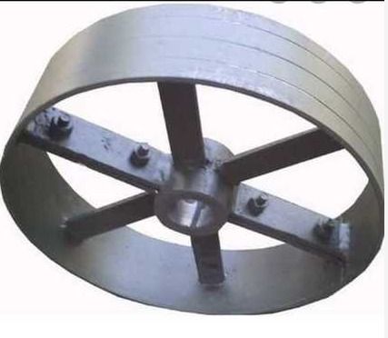 Cast Iron Round Agriculture Pulley - Polished Finish, Rust Proof, Highly Durable, Optimum Quality