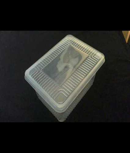 White Impeccable Finish Biodegradable Containers