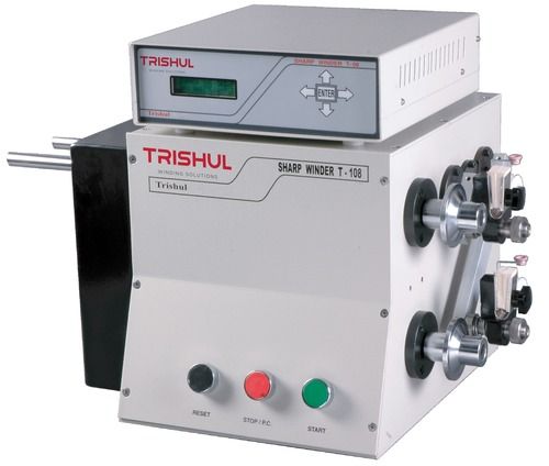 T108 Stainless Steel Coil Winding Machine with Winding Speed of 300 RPM to 4000 RPM.