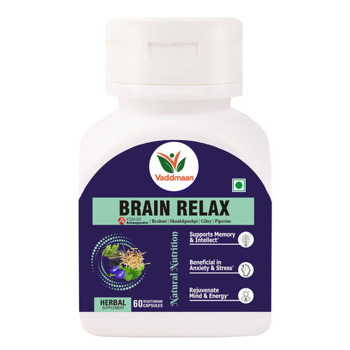 Vaddmaan Brain Herbal Relax (60 Capsules)