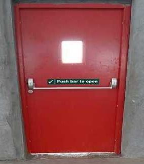 Fire Rated Metal Doors Application: Kitchen