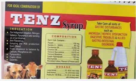 Veterinary Feed Supplement Syrup