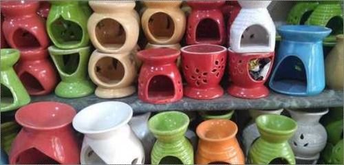Designer Clay Flower Pot
