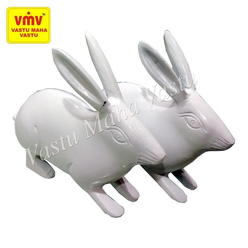 Eco Friendly Rabbit Pair Statue