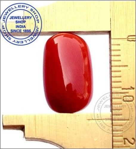 Natural Red Coral Gemstone