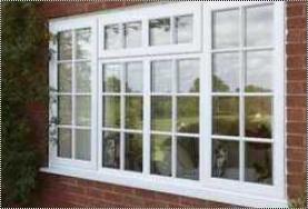 White Powder Coating Upvc Windows