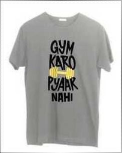 Gym Karo Pyaar Nahi Women's Plus Size T-shirt