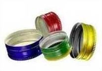 Black Multicolor Aluminium Pp Cap