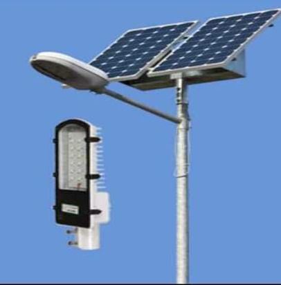 Metal Solar Led Street Light With Battery Bank