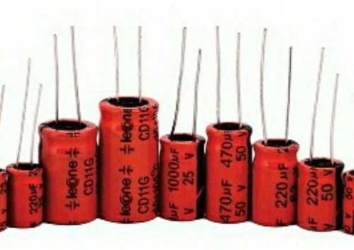 Orange Low Price Electrolytic Capacitors