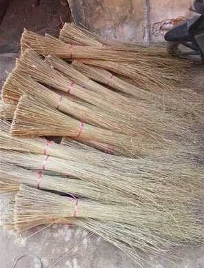 White Coconut Broom Stick