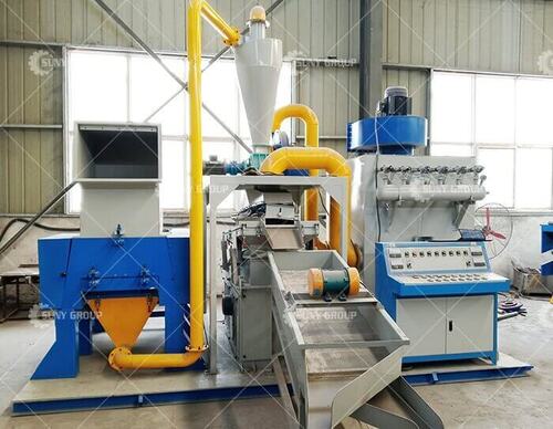 High Efficiency 99% Separating Rate Zy 600 Scrap Copper Cable Recycling Machine