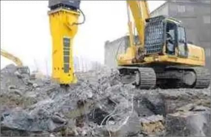 Semi-Automatic Heavy Duty Rock Breakers 