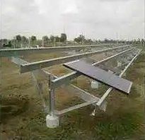 Blue Ms Solar Ground Mounting Structure