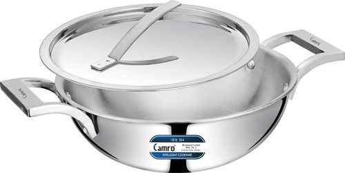 Camro Triply Kadai With Lid