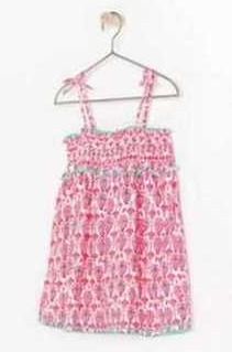 Assorted Zara Ethnic Girl Pink Printed Top