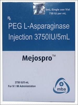 Peg L Asparaginase 3750 Iu Mejospro Injection Shelf Life: 2 Yrs Years