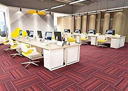 Nylon Carpet Tiles Customized For Offices