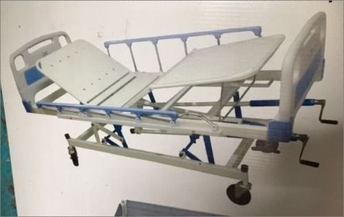 Eco-Friendly Stainless Steel Hospital Bed, Number Of Wheels: 4