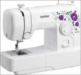 White Automatic Single Needle Sewing Machine