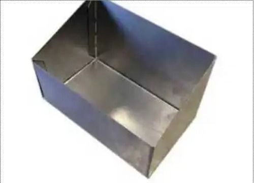 Glossy Lamination Metal Sheet Square Shape Box