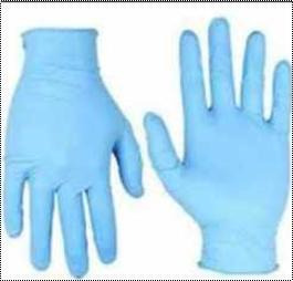 Disposable Blue Color Hand Gloves Grade: Medical