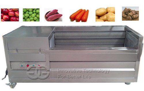 Potato Washing And Peeling Machine Installation Type: Free Stand