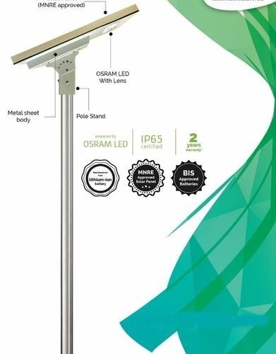 Grey Solar Led Street Light