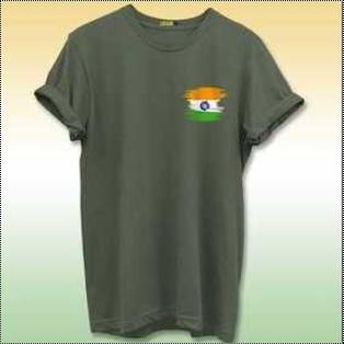 Casual Mens Skin Friendly T Shirts - Dark Green | Trendy Design, Shrink Resistance, Skin Friendliness, Elegant Look, Eye Catching, Gorgeous Look, Perfect Strength