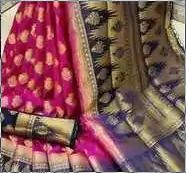 Various Colors Available Balatin Jordan Printed Sarees